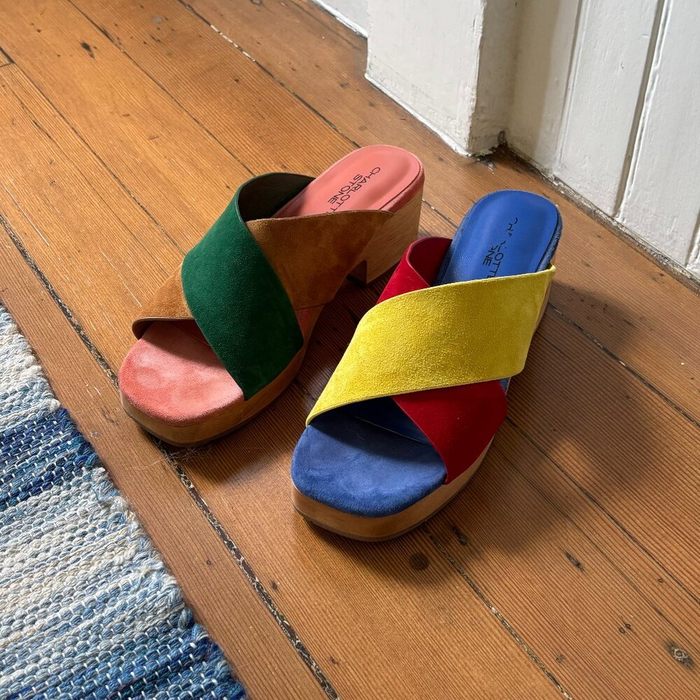 Charlotte Stone Amos sandals